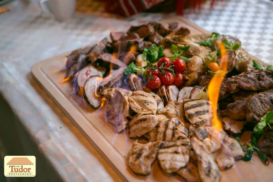 Sergiana Restaurant - Brasov - meat hot platter