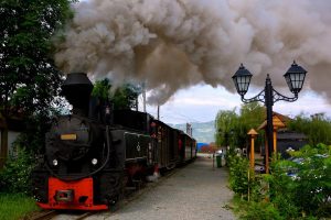 Mocanita Steam Train, Romania